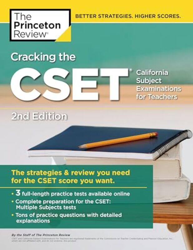 Cracking the CSET California Subject Examinations for Teachers by Sandra AndersonCheryl PelteretJulie Moore-Paperback
Cracking the CSET California Subject Examinations for Teachers by Sandra AndersonCheryl PelteretJulie Moore-Paperback
