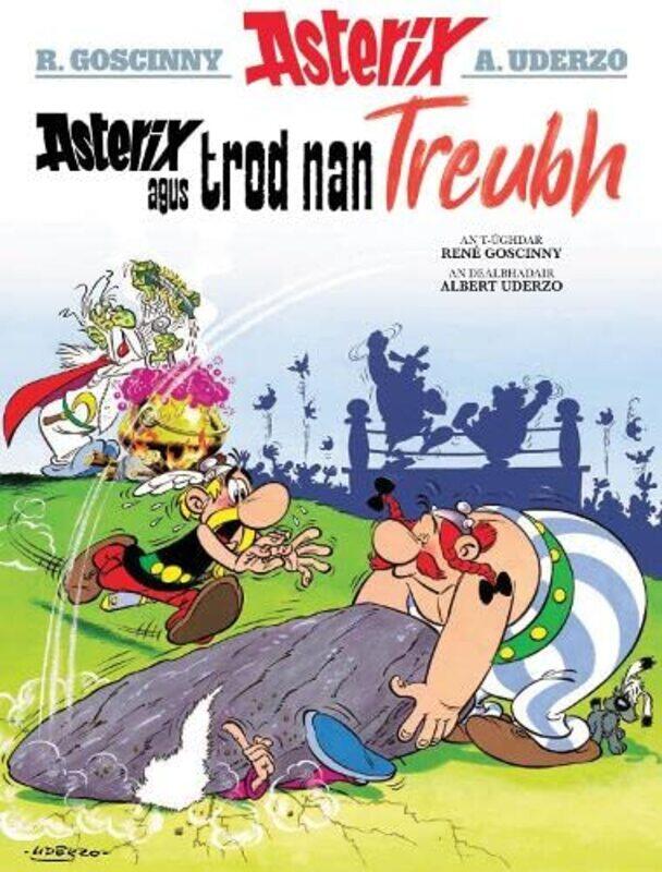 Asterix Agus Trod Nan Treubh Asterix Sa Gaidhlig Asterix in Gaelic by Rene GoscinnyAlbert UderzoRaghnaid Sandilands-Paperback
Asterix Agus Trod Nan Treubh Asterix Sa Gaidhlig Asterix in Gaelic by Rene GoscinnyAlbert UderzoRaghnaid Sandilands-Paperback