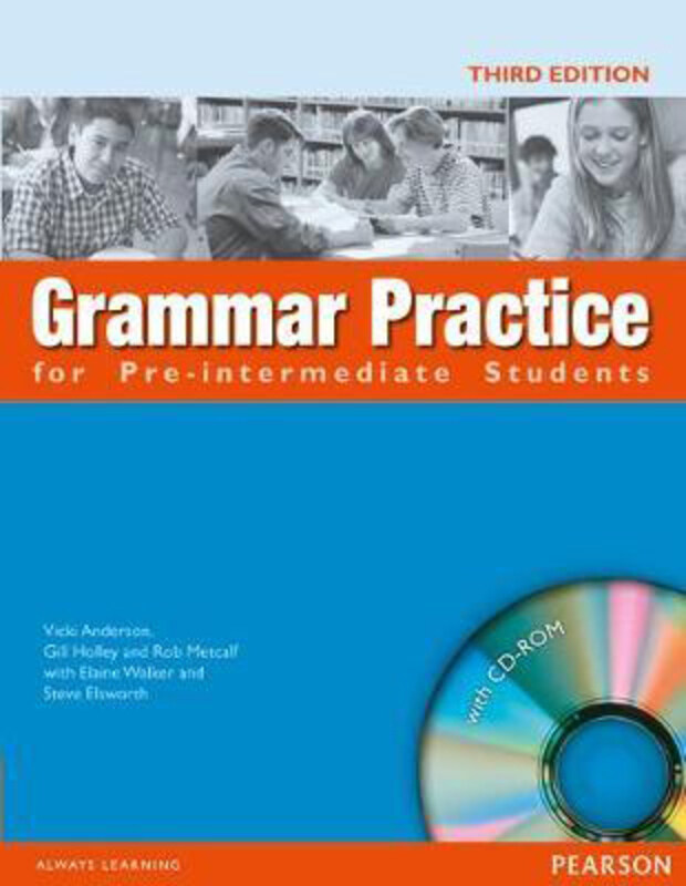 Grammar Practice for Pre-Intermediate Student Book no key pack, Mixed Media Product, By: Steve Elsworth
Grammar Practice for Pre-Intermediate Student Book no key pack, Mixed Media Product, By: Steve Elsworth