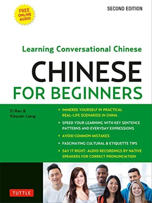 Mandarin Chinese For Beginners Mastering Conversational Chinese Fully Romanized And Free Online Au by Ren, Yi - Liang, Xiy..Paperback
Mandarin Chinese For Beginners Mastering Conversational Chinese Fully Romanized And Free Online Au by Ren, Yi - Liang, Xiy..Paperback
