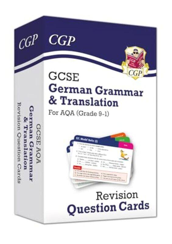 GCSE AQA German Grammar & Translation Revision Question Cards For exams in 2025 by Gilly SeddonErwin Neudorfer-Hardcover
GCSE AQA German Grammar & Translation Revision Question Cards For exams in 2025 by Gilly SeddonErwin Neudorfer-Hardcover