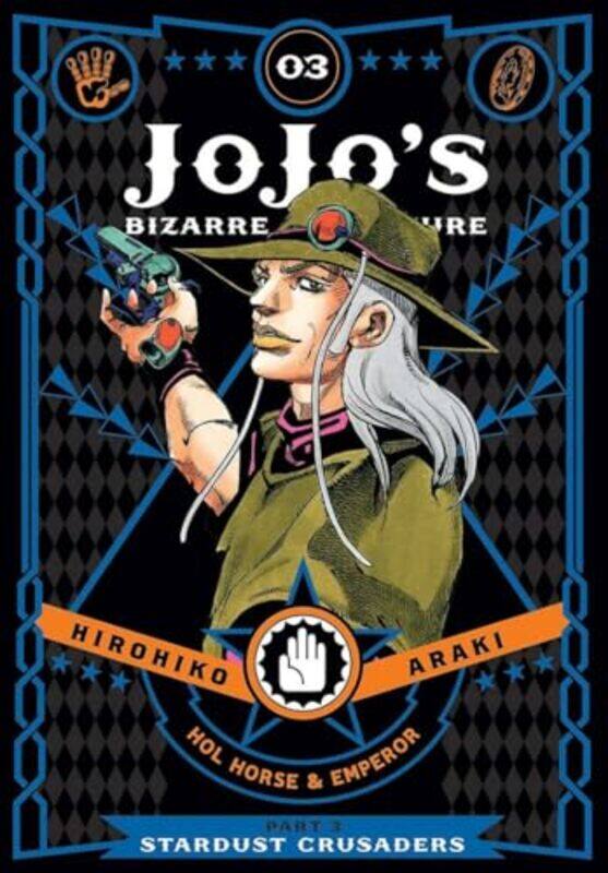 JoJos Bizarre Adventure Part 3Stardust Crusaders Vol 3 by Hirohiko Araki-Hardcover
JoJos Bizarre Adventure Part 3Stardust Crusaders Vol 3 by Hirohiko Araki-Hardcover