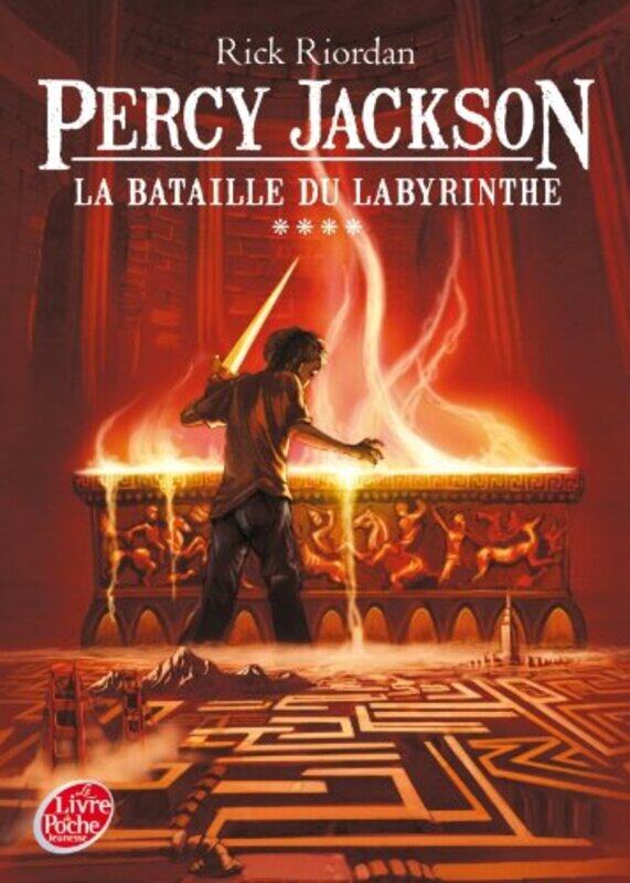 Percy Jackson - Tome 4 - La bataille du labyrinthe, Paperback Book, By: Rick Riordan
Percy Jackson - Tome 4 - La bataille du labyrinthe, Paperback Book, By: Rick Riordan