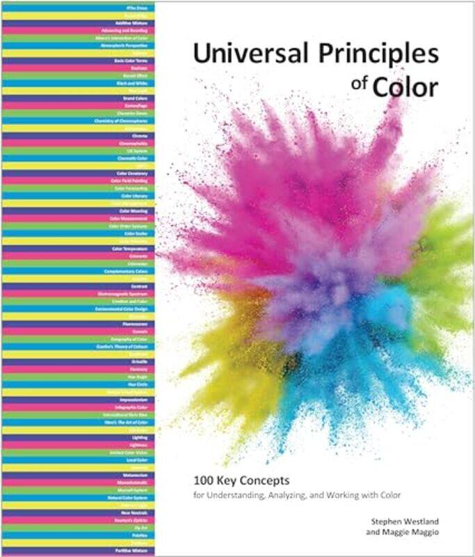 Universal Principles Of Color 100 Key Concepts For Understanding Analyzing And Working With Color By Westland Stephen - Maggio Maggie - Hardcover
Universal Principles Of Color 100 Key Concepts For Understanding Analyzing And Working With Color By Westland Stephen - Maggio Maggie - Hardcover