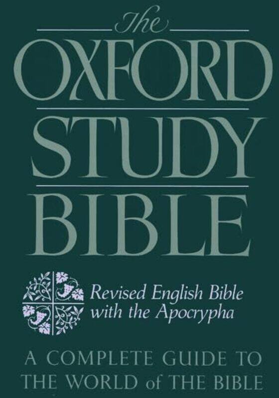 The Oxford Study Bible Revised English Bible With Apocrypha by M Jack SuggsKatharine Doob SakenfeldJames R Mueller-Paperback
The Oxford Study Bible Revised English Bible With Apocrypha by M Jack SuggsKatharine Doob SakenfeldJames R Mueller-Paperback