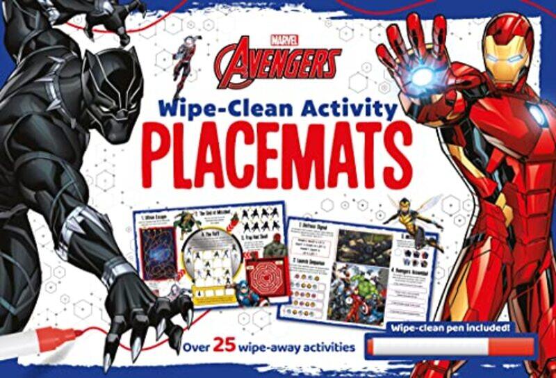 Marvel Avengers Wipeclean Activity Placemats by Marvel Entertainment International Ltd-Paperback
Marvel Avengers Wipeclean Activity Placemats by Marvel Entertainment International Ltd-Paperback