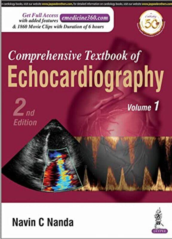 Comprehensive Textbook Of Echocardiography 2 Volumes by Nanda, Navin C - Hardcover
Comprehensive Textbook Of Echocardiography 2 Volumes by Nanda, Navin C - Hardcover