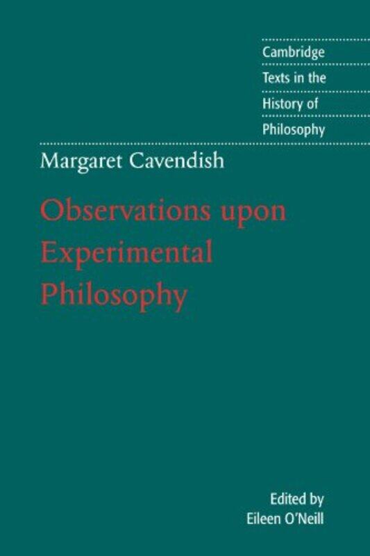 Margaret Cavendish Observations upon Experimental Philosophy by Margaret CavendishEileen University of Massachusetts, Amherst ONeill-Paperback
Margaret Cavendish Observations upon Experimental Philosophy by Margaret CavendishEileen University of Massachusetts, Amherst ONeill-Paperback