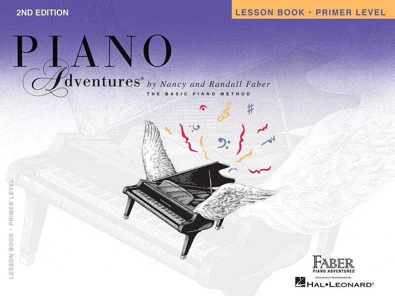 Piano Adventures: Lesson Book - Primer Level (2nd Edition), Paperback Book, By: Nancy Faber
Piano Adventures: Lesson Book - Primer Level (2nd Edition), Paperback Book, By: Nancy Faber