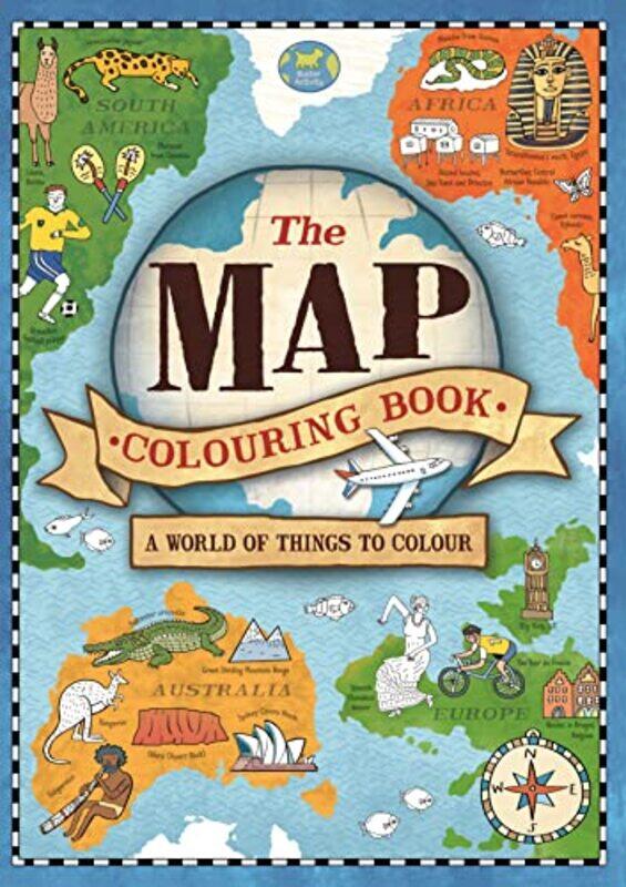 The Map Colouring Book: A World of Things to Colour , Paperback by Hughes, Natalie
The Map Colouring Book: A World of Things to Colour , Paperback by Hughes, Natalie