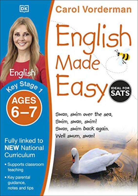 English Made Easy Ages 6-7 Key Stage 1 (Carol Vorderman's English Made Easy),Paperback,by:Carol Vorderman
English Made Easy Ages 6-7 Key Stage 1 (Carol Vorderman's English Made Easy),Paperback,by:Carol Vorderman