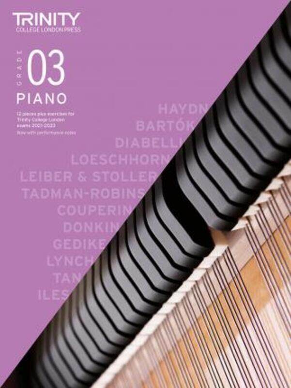Piano Exam Pieces & Exercises 2021-2023: Grade 3.paperback,By :College London, Trinity
Piano Exam Pieces & Exercises 2021-2023: Grade 3.paperback,By :College London, Trinity