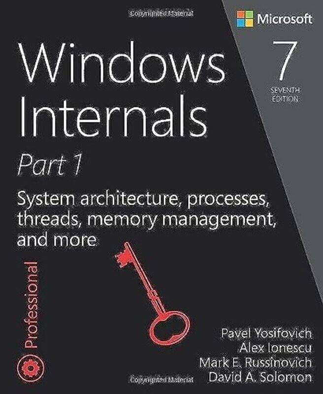 Windows Internals by Pavel YosifovichMark RussinovichDavid SolomonAlex Ionescu-Paperback
Windows Internals by Pavel YosifovichMark RussinovichDavid SolomonAlex Ionescu-Paperback