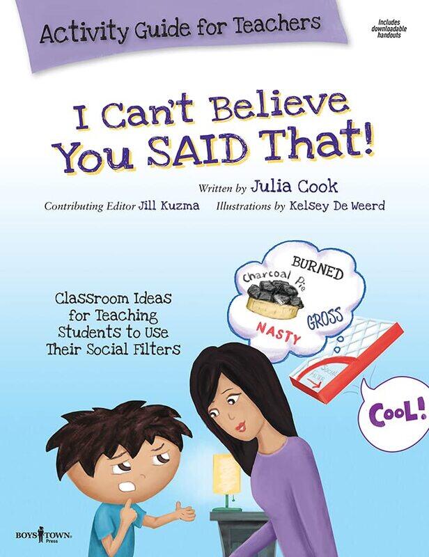 I Cant Believe You Said That! Activity Guide for Teachers by Dina BrullesKaren Brown-Paperback
I Cant Believe You Said That! Activity Guide for Teachers by Dina BrullesKaren Brown-Paperback
