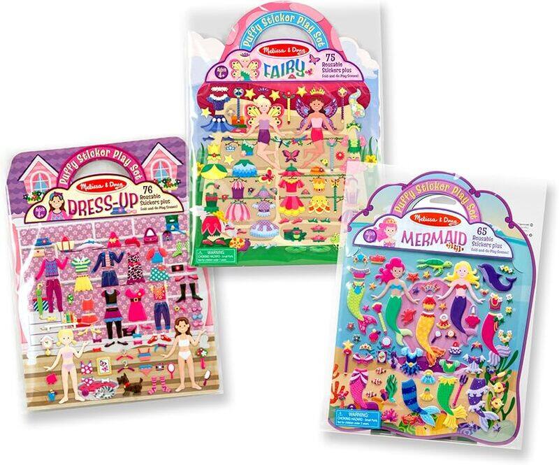 MandD Puffy Sticker Set Bundle MandD Puffy Sticker Set Bundle by Melissa & Doug..Paperback
MandD Puffy Sticker Set Bundle MandD Puffy Sticker Set Bundle by Melissa & Doug..Paperback