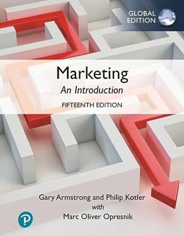 Marketing An Introduction Global Edition by Gary ArmstrongPhilip Kotler-Paperback
Marketing An Introduction Global Edition by Gary ArmstrongPhilip Kotler-Paperback