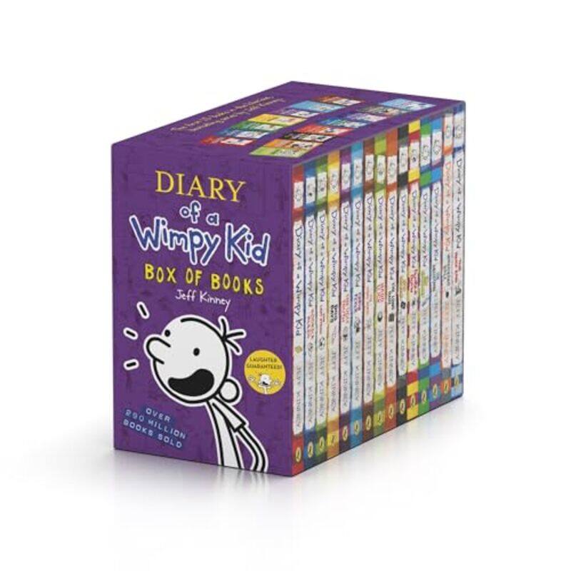 Diary Of A Wimpy Kid Boxset 15 Books Collection Books 115 #1 International Bestselling Series, Paperback by Kinney, Jeff
Diary Of A Wimpy Kid Boxset 15 Books Collection Books 115 #1 International Bestselling Series, Paperback by Kinney, Jeff