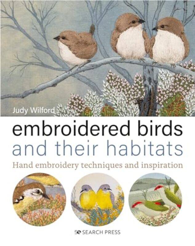 Embroidered Birds and their Habitats by Jane McMorland HunterSally Hughes-Hardcover
Embroidered Birds and their Habitats by Jane McMorland HunterSally Hughes-Hardcover