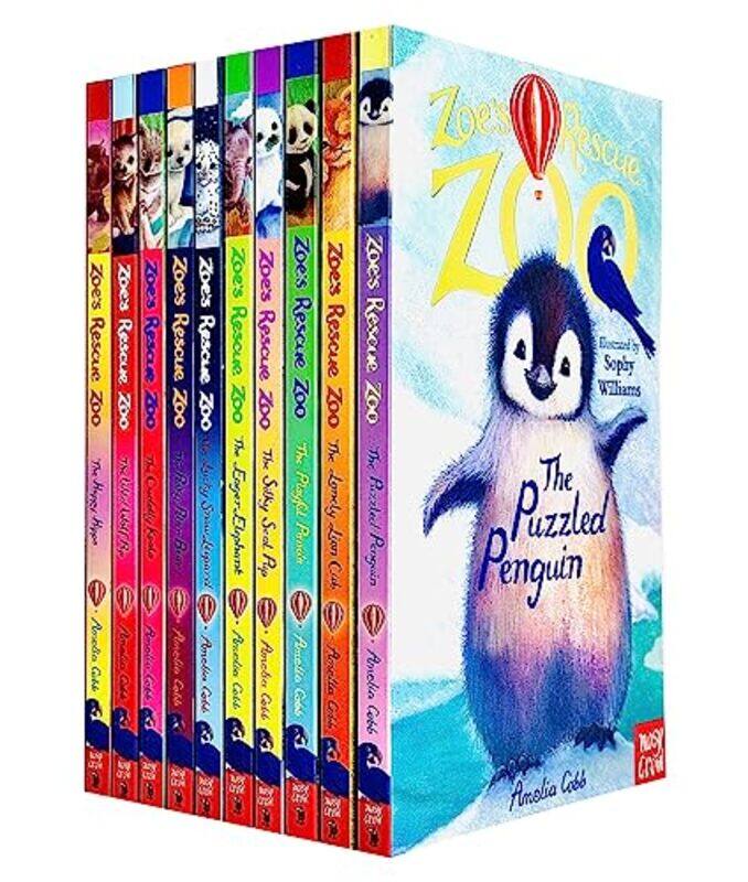 Zoes Rescue Zoo 10 Books Collection Set By Amelia Cobb The Puzzled Penguin The Lonely Lion Cub By Amelia Cobb - Paperback
Zoes Rescue Zoo 10 Books Collection Set By Amelia Cobb The Puzzled Penguin The Lonely Lion Cub By Amelia Cobb - Paperback