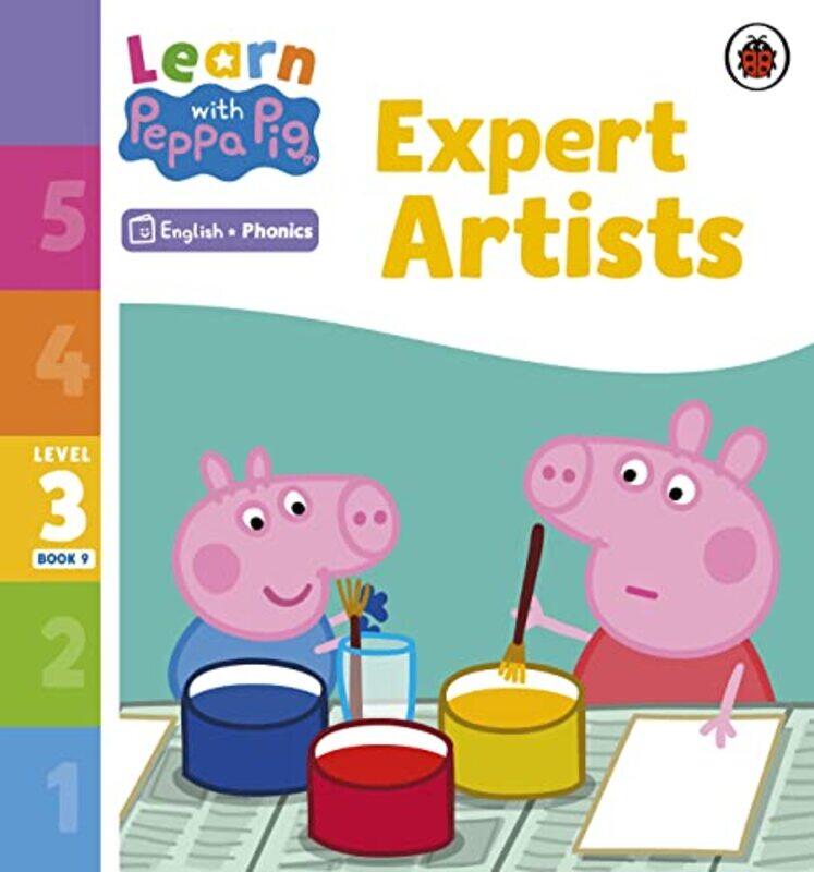 Learn with Peppa Phonics Level 3 Book 9 - Expert Artists (Phonics Reader),Paperback,by:Peppa Pig
Learn with Peppa Phonics Level 3 Book 9 - Expert Artists (Phonics Reader),Paperback,by:Peppa Pig