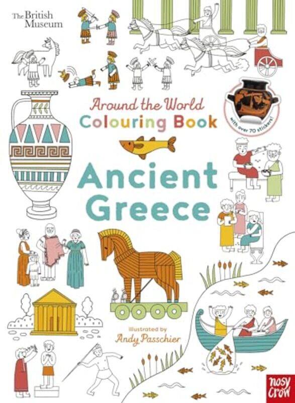 British Museum Around the World Colouring Ancient Greece by Andy Passchier-Paperback
British Museum Around the World Colouring Ancient Greece by Andy Passchier-Paperback