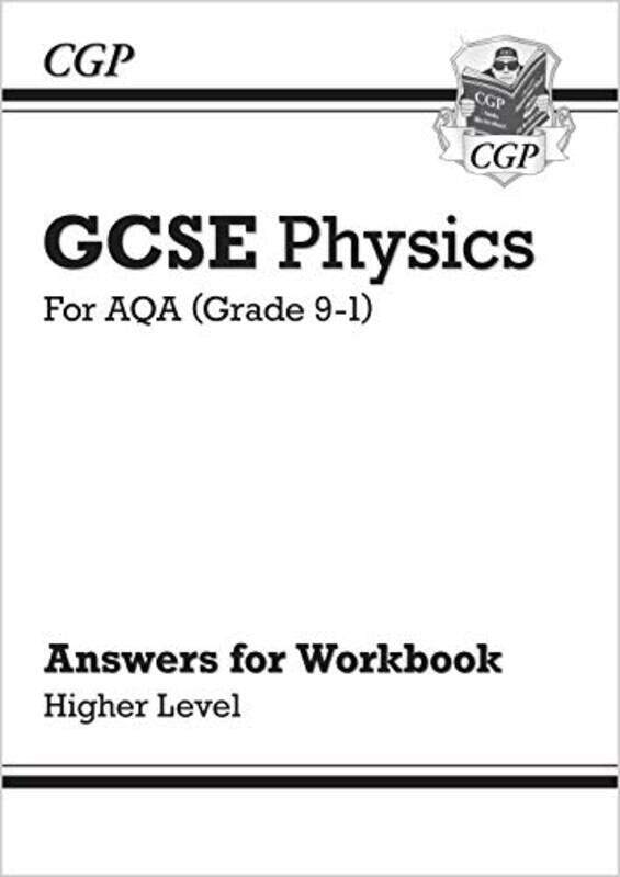 Gcse Physics: Aqa Answers (For Workbook) - Higher By Cgp Books - Cgp Books Paperback
Gcse Physics: Aqa Answers (For Workbook) - Higher By Cgp Books - Cgp Books Paperback