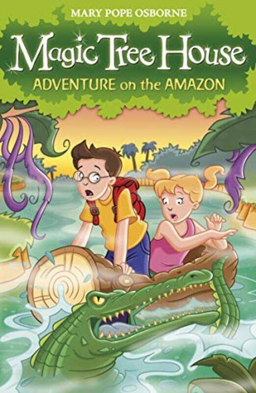 Magic Tree House 6 Adventure on the Amazon Magic Tree House by Mary Pope Osborne - Paperback
Magic Tree House 6 Adventure on the Amazon Magic Tree House by Mary Pope Osborne - Paperback