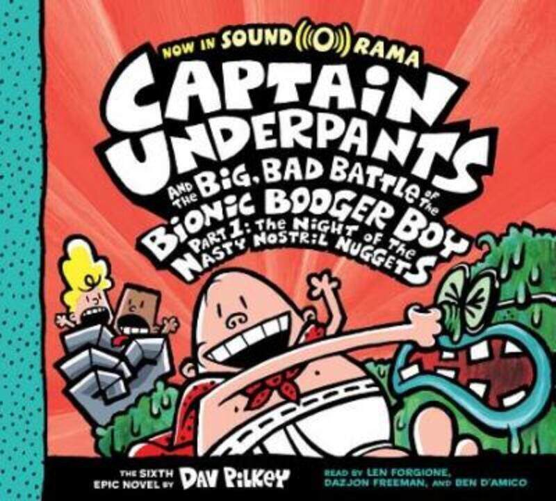 Captain Underpants and the Big, Bad Battle of the Bionic Booger Boy, Part 1: Night of the Nasty Nost.paperback,By :Pilkey, Dav - Pilkey, Dav
Captain Underpants and the Big, Bad Battle of the Bionic Booger Boy, Part 1: Night of the Nasty Nost.paperback,By :Pilkey, Dav - Pilkey, Dav