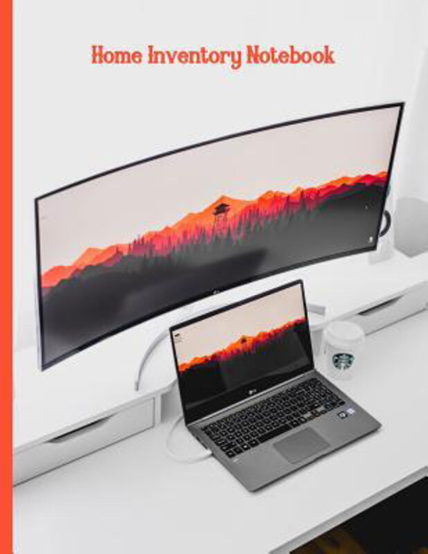 Laptop Computer and Curved Monitor on Desk: Home Inventory Notebook, Paperback Book, By: All about Me
Laptop Computer and Curved Monitor on Desk: Home Inventory Notebook, Paperback Book, By: All about Me