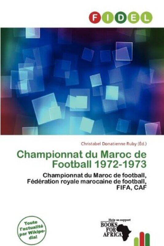 Championnat Du Maroc de Football 19721973 by Christabel Donatienne Ruby-Paperback
Championnat Du Maroc de Football 19721973 by Christabel Donatienne Ruby-Paperback