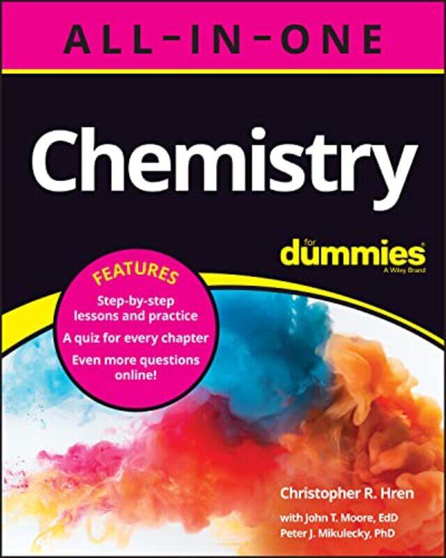 Chemistry AllinOne For Dummies Chapter Quizzes Online by Tudor O BompaMauro Di PasqualeLorenzo Cornacchia-Paperback
Chemistry AllinOne For Dummies Chapter Quizzes Online by Tudor O BompaMauro Di PasqualeLorenzo Cornacchia-Paperback