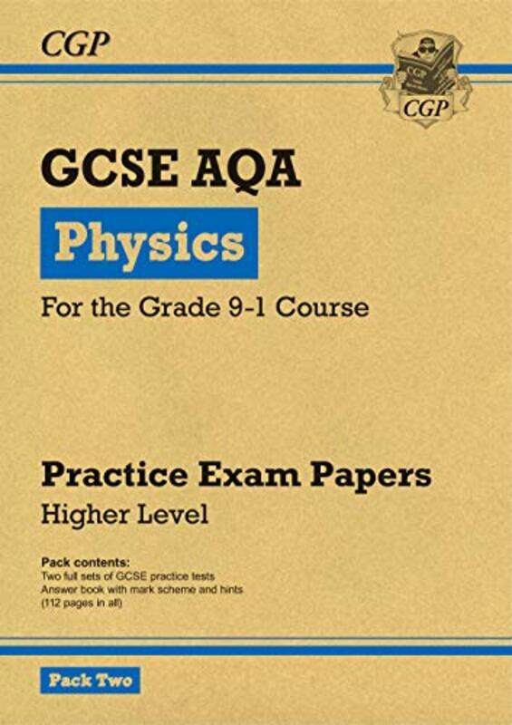 Grade 9-1 GCSE Physics AQA Practice Papers: Higher Pack 2 , Paperback by CGP Books - CGP Books
Grade 9-1 GCSE Physics AQA Practice Papers: Higher Pack 2 , Paperback by CGP Books - CGP Books
