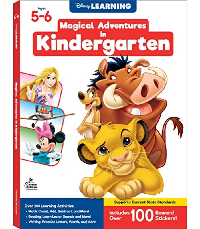 Disneypixar Magical Adventures In Kindergarten By Disney Learning Carson Dellosa Education Paperback
Disneypixar Magical Adventures In Kindergarten By Disney Learning Carson Dellosa Education Paperback