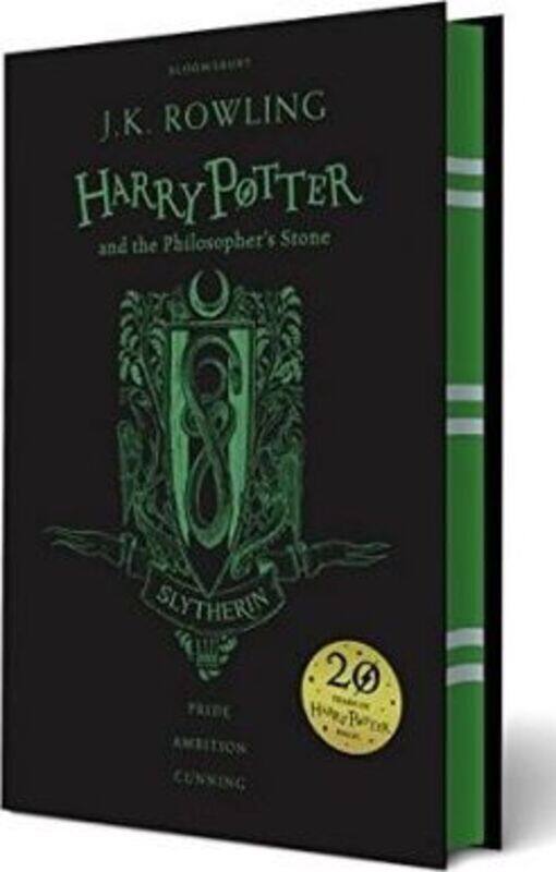 Harry Potter and the Philosopher's Stone - Slytherin Edition, Hardcover Book, By: J.K. Rowling
Harry Potter and the Philosopher's Stone - Slytherin Edition, Hardcover Book, By: J.K. Rowling