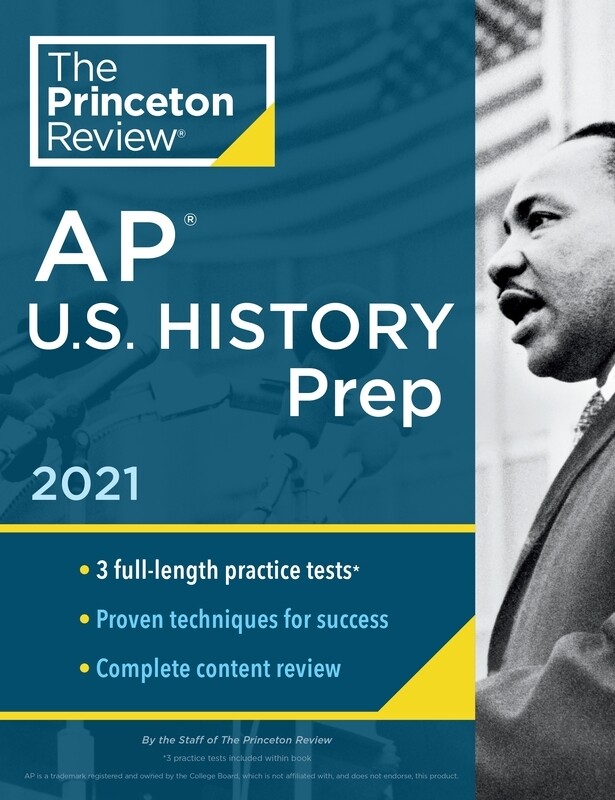 Princeton Review AP U.S. History Prep, 2021, Paperback Book, By: Princeton Review
Princeton Review AP U.S. History Prep, 2021, Paperback Book, By: Princeton Review