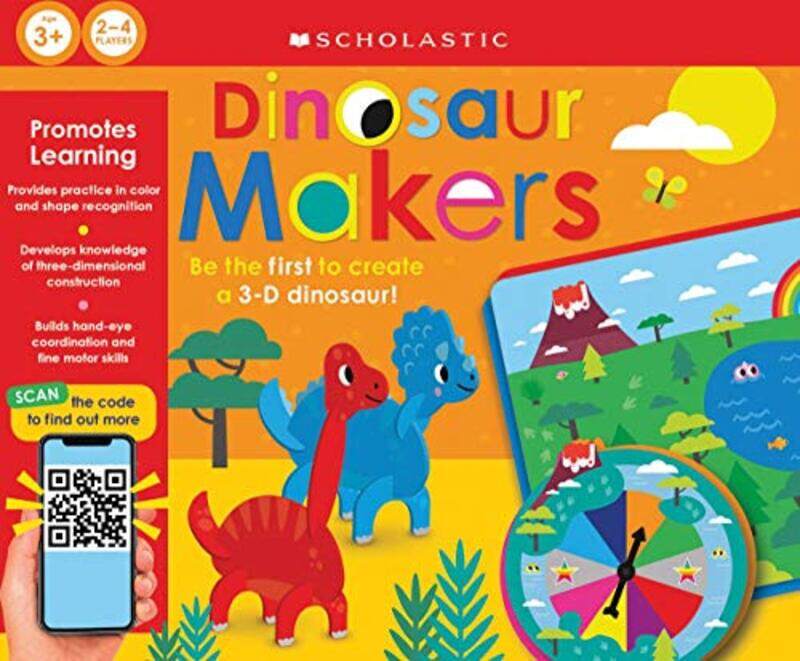 Dinosaur Makers: Scholastic Early Learners (Learning Game) By Scholastic Paperback
Dinosaur Makers: Scholastic Early Learners (Learning Game) By Scholastic Paperback