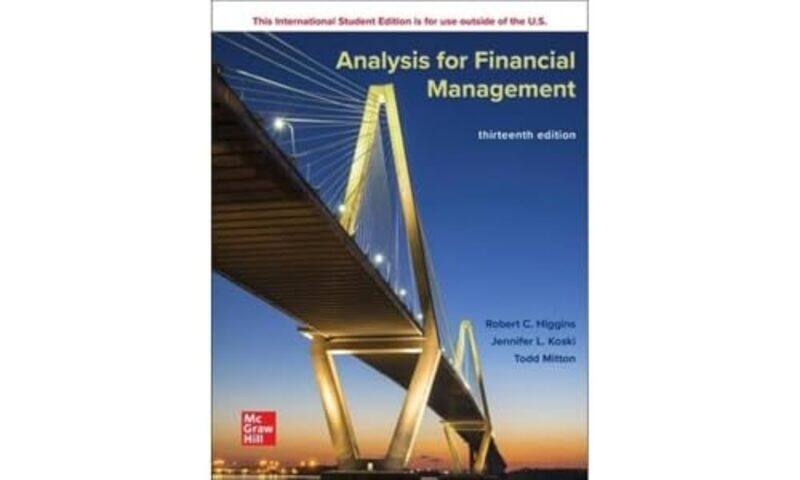 Analysis for Financial Management ISE by Robert HigginsJennifer KoskiTodd Mitton-Paperback
Analysis for Financial Management ISE by Robert HigginsJennifer KoskiTodd Mitton-Paperback