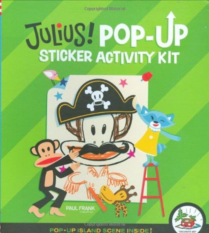 Julius & Friends: Sticker Activity Book (Julius!), Hardcover Book, By: Paul Frank
Julius & Friends: Sticker Activity Book (Julius!), Hardcover Book, By: Paul Frank