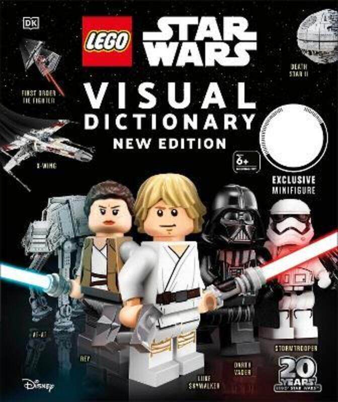 LEGO Star Wars Visual Dictionary, New Edition: With exclusive Finn minifigure.paperback,By :DK
LEGO Star Wars Visual Dictionary, New Edition: With exclusive Finn minifigure.paperback,By :DK