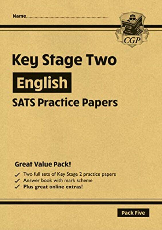 Ks2 English Sats Practice Papers Pack 5 For The 2024 Tests With Free Online Extras by CGP Books - CGP Books-Paperback
Ks2 English Sats Practice Papers Pack 5 For The 2024 Tests With Free Online Extras by CGP Books - CGP Books-Paperback