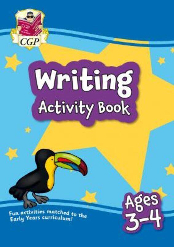 New Writing Home Learning Activity Book for Ages 3-4.paperback,By :Books, CGP
New Writing Home Learning Activity Book for Ages 3-4.paperback,By :Books, CGP