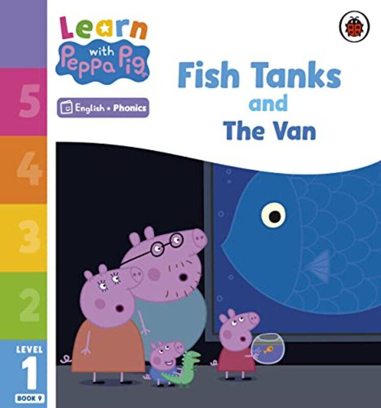 Learn with Peppa Phonics Level 1 Book 9 Fish Tanks and The Van Phonics Reader by Peppa Pig-Paperback
Learn with Peppa Phonics Level 1 Book 9 Fish Tanks and The Van Phonics Reader by Peppa Pig-Paperback