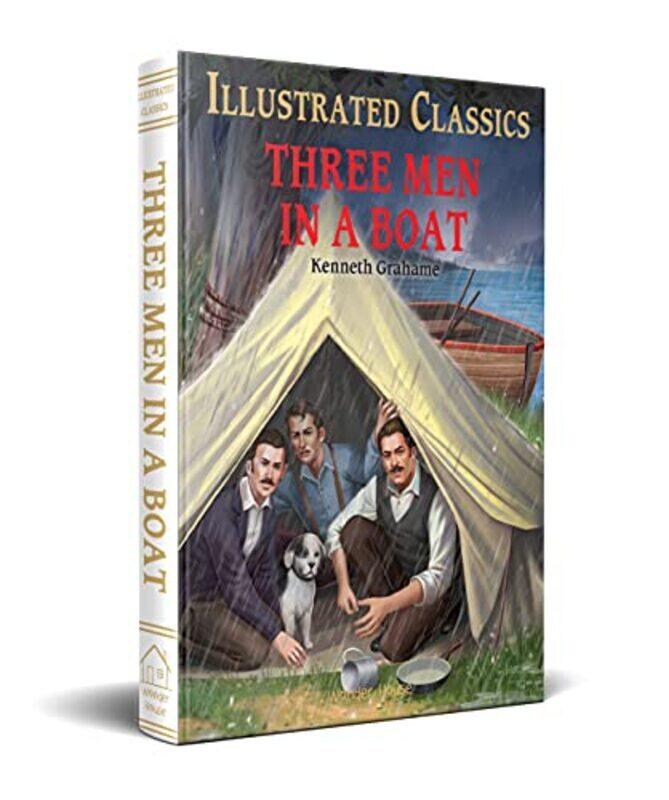 Three Men in a Boat : Illustrated Abridged Children Classics English Novel with Review Questions Ha Hardcover by Kenneth Grahame
Three Men in a Boat : Illustrated Abridged Children Classics English Novel with Review Questions Ha Hardcover by Kenneth Grahame
