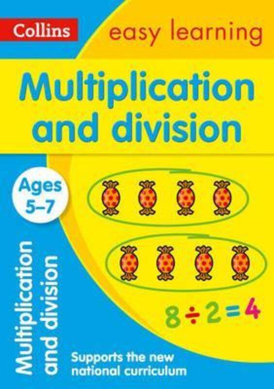 Multiplication and Division Ages 5-7: Prepare for school with easy home learning (Collins Easy Learn.paperback,By :Collins Easy Learning - Clarke, Pet
Multiplication and Division Ages 5-7: Prepare for school with easy home learning (Collins Easy Learn.paperback,By :Collins Easy Learning - Clarke, Pet