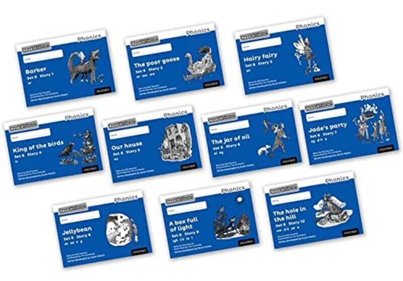 Read Write Inc. Phonics: Black and White Blue Set 6 Storybooks Mixed Pack of 10,Paperback,By:Gill Munton
Read Write Inc. Phonics: Black and White Blue Set 6 Storybooks Mixed Pack of 10,Paperback,By:Gill Munton