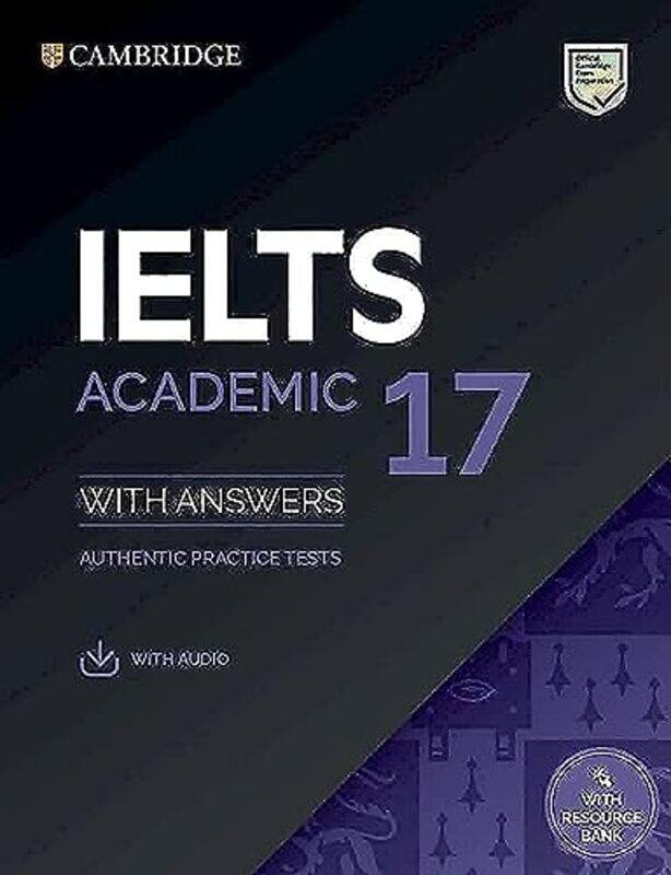 Ielts 17 Academic Student'S Book With Answers With Audio With Resource Bank,Paperback,by:Cambridge University Press
Ielts 17 Academic Student'S Book With Answers With Audio With Resource Bank,Paperback,by:Cambridge University Press