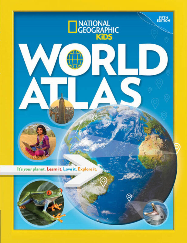 National Geographic Kids World Atlas, 5th Edition, Paperback Book, By: National Geographic Kids
National Geographic Kids World Atlas, 5th Edition, Paperback Book, By: National Geographic Kids
