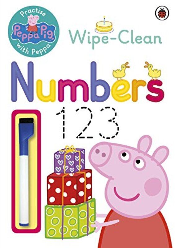 Peppa Pig: Practise with Peppa: Wipe-Clean Numbers, Paperback Book, By: Peppa Pig
Peppa Pig: Practise with Peppa: Wipe-Clean Numbers, Paperback Book, By: Peppa Pig