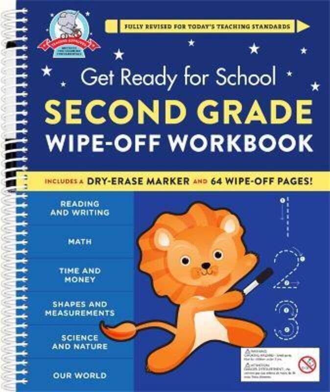 Get Ready for School: Second Grade Wipe-Off Workbook.paperback,By :Stella, Heather
Get Ready for School: Second Grade Wipe-Off Workbook.paperback,By :Stella, Heather