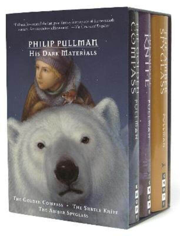 His Dark Materials 3-Book Hardcover Boxed Set: The Golden Compass; The Subtle Knife; The Amber Spygl.Hardcover,By :Pullman, Philip
His Dark Materials 3-Book Hardcover Boxed Set: The Golden Compass; The Subtle Knife; The Amber Spygl.Hardcover,By :Pullman, Philip